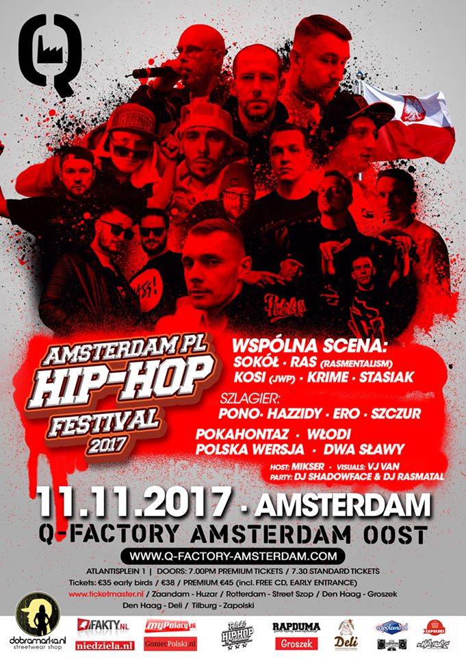 Amsterdam.pl Hip Hop Festival 2017