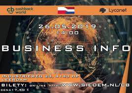 Business Info - CashBack World Holandia 2019
