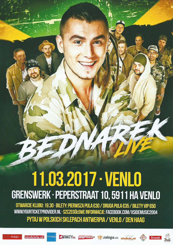 Kamil Bednarek w Holandii, Venlo - zaproszenie