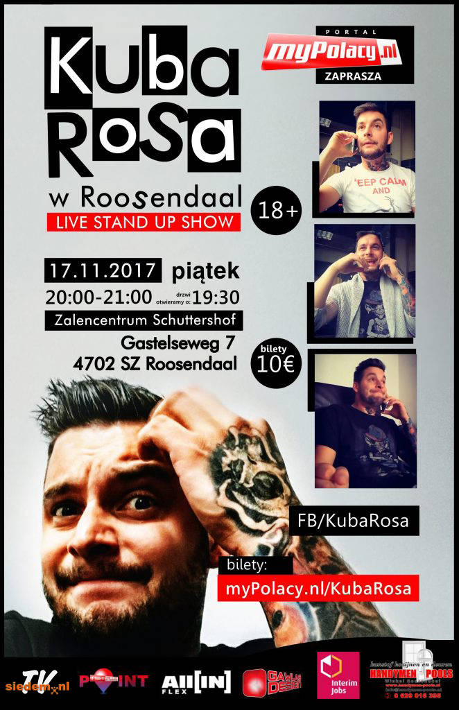 Kuba Rosa w Holandii - Roosendaal 17.10.2017