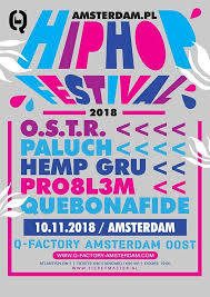 Polski Hip Hop Fest Holandia, Amsterdam 10.11.2018